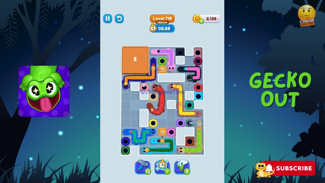 Gecko Out Level 718: Gecko Out Level 718