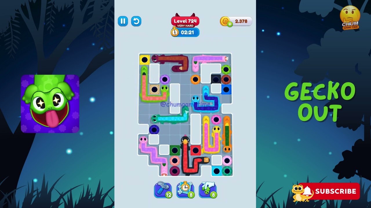 Gecko Out Level 724: Gecko Out Level 724