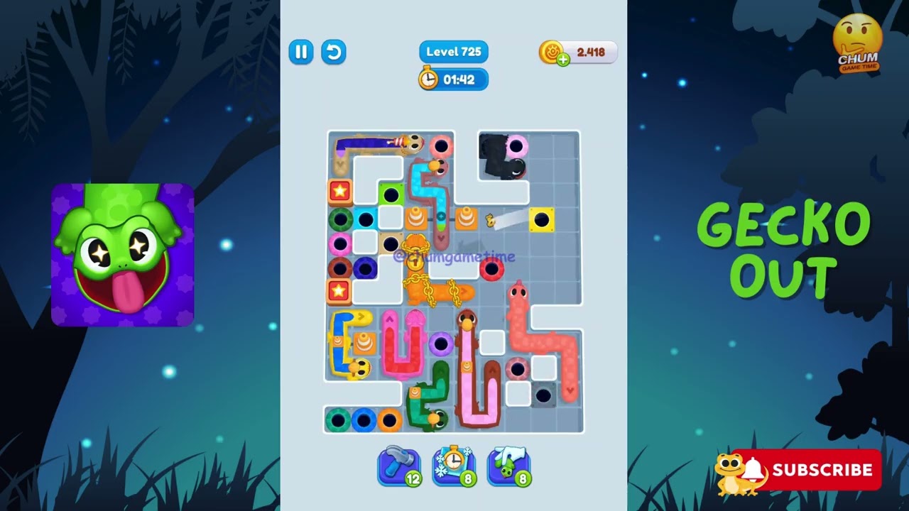 Gecko Out Level 725: Gecko Out Level 725