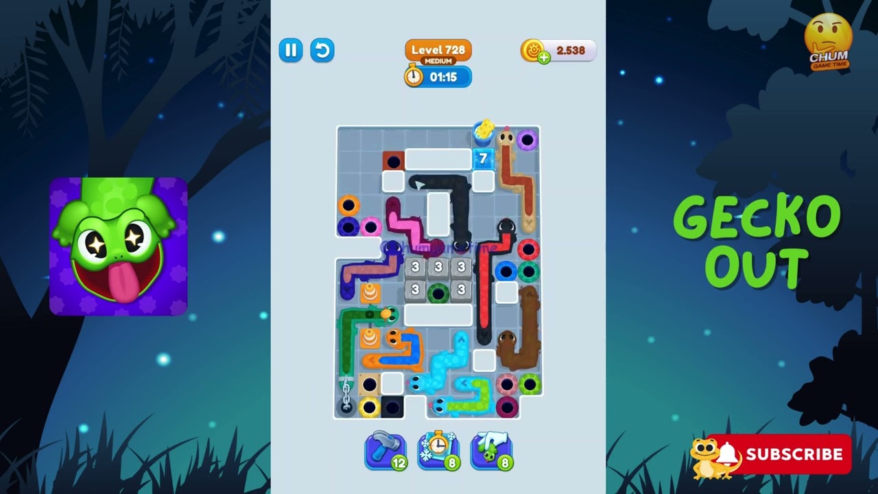 Gecko Out Level 728: Gecko Out Level 728