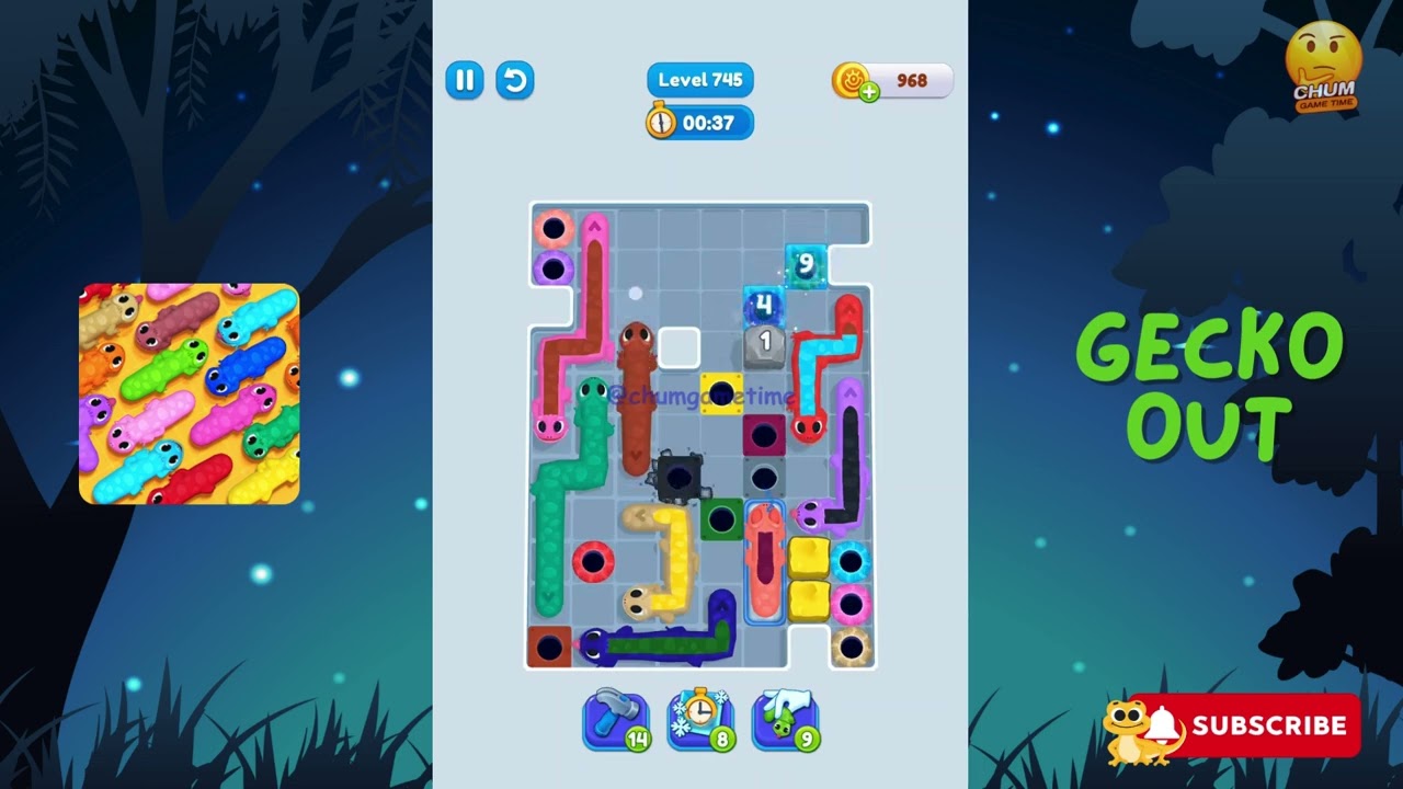 Gecko Out Level 745: Gecko Out Level 745