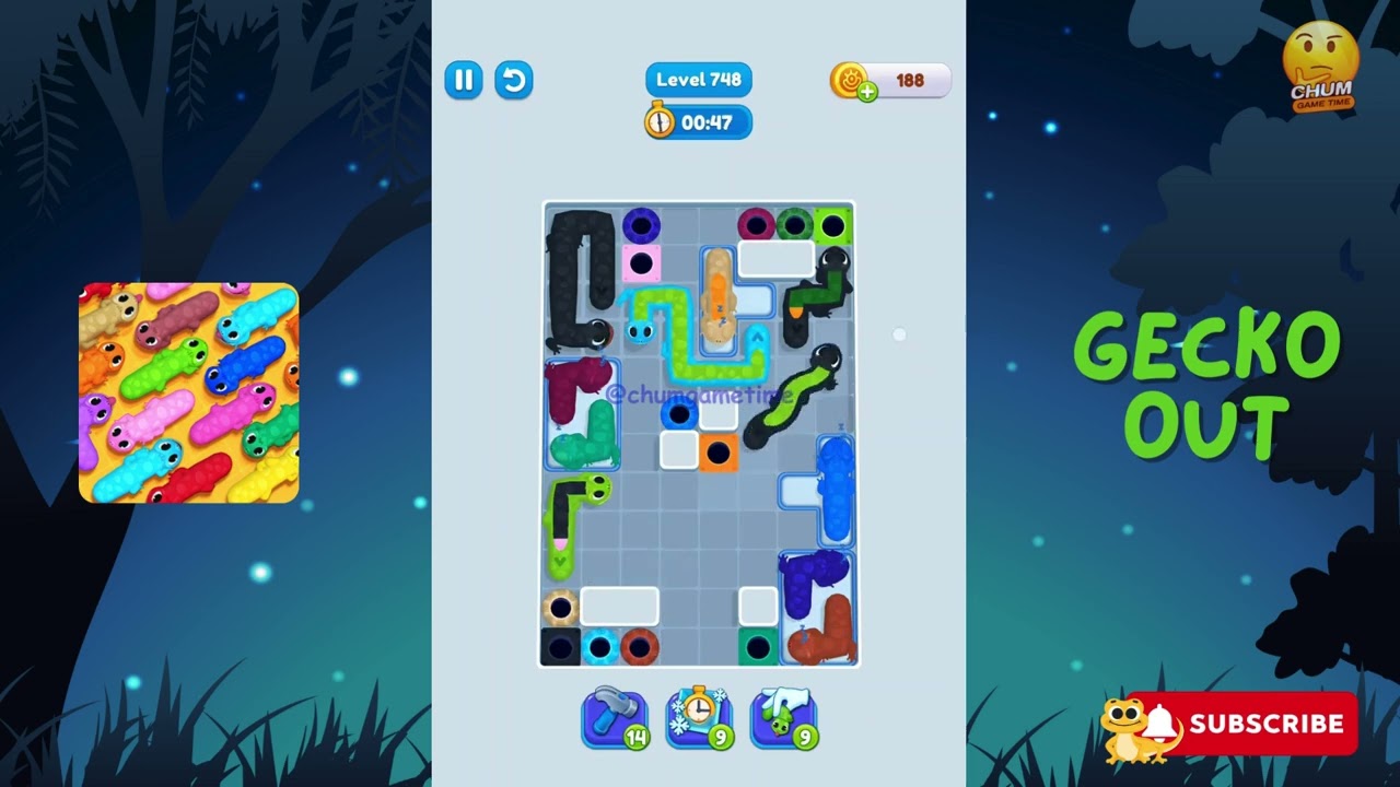 Gecko Out Level 748: Gecko Out Level 748