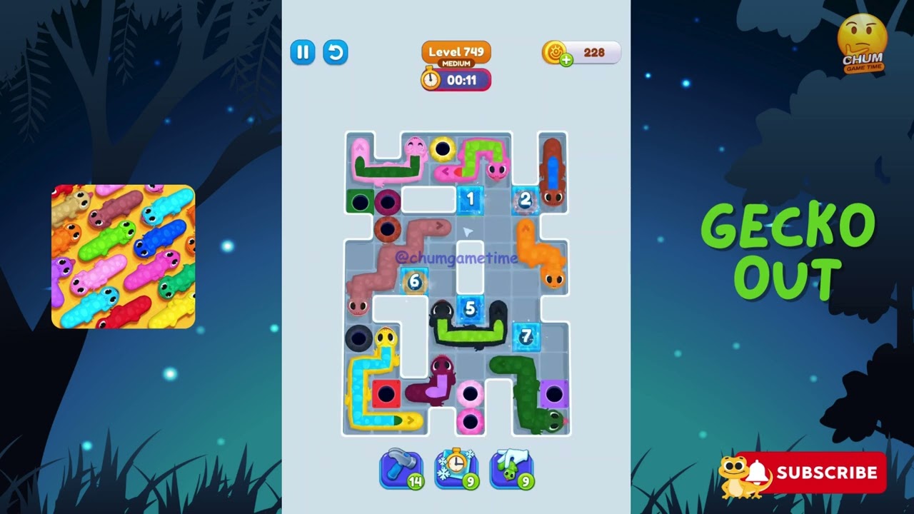 Gecko Out Level 749: Gecko Out Level 749