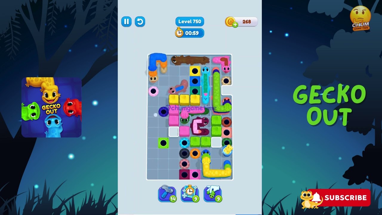 Gecko Out Level 750: Gecko Out Level 750