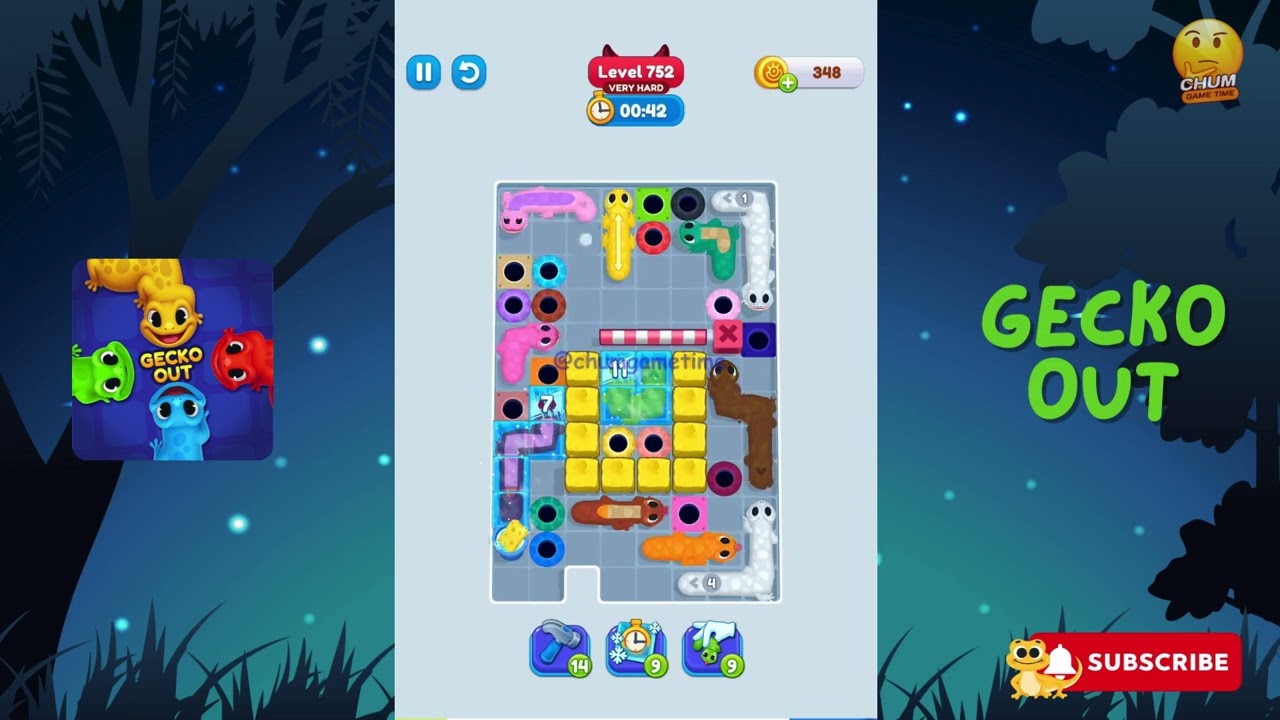 Gecko Out Level 752: Gecko Out Level 752