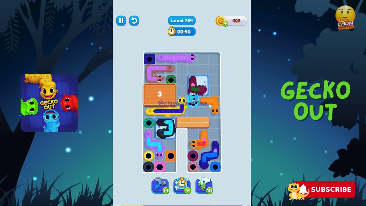 Gecko Out Level 754: Gecko Out Level 754