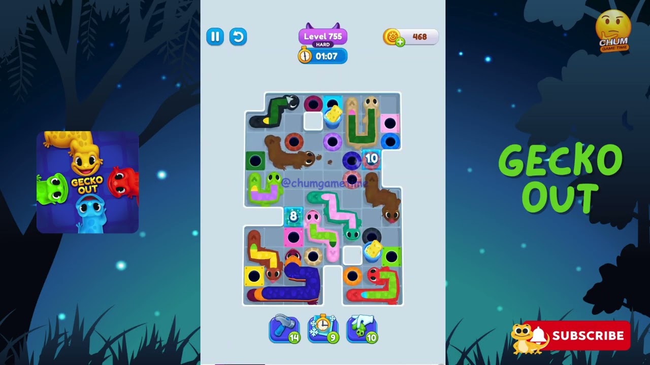 Gecko Out Level 755: Gecko Out Level 755