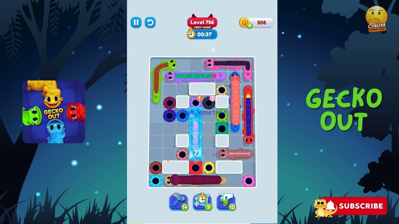 Gecko Out Level 756: Gecko Out Level 756