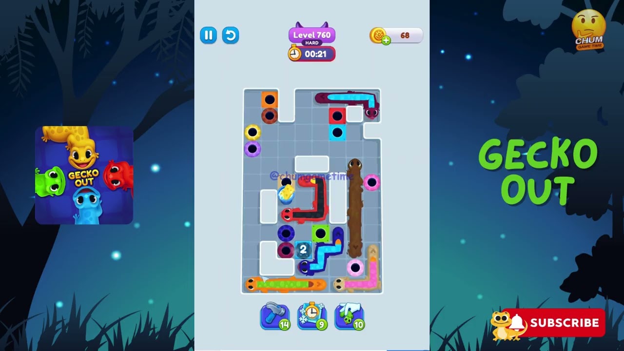Gecko Out Level 760: Gecko Out Level 760