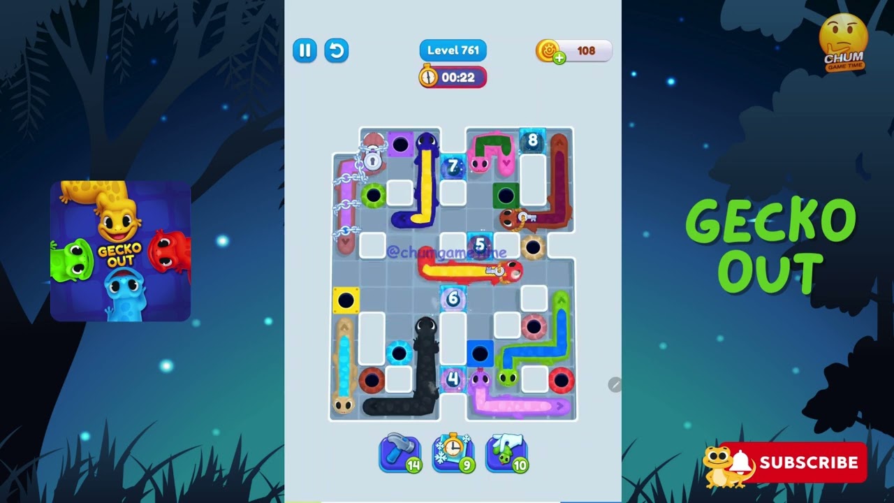 Gecko Out Level 761: Gecko Out Level 761