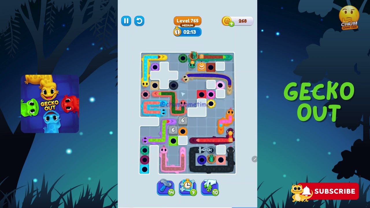 Gecko Out Level 765: Gecko Out Level 765