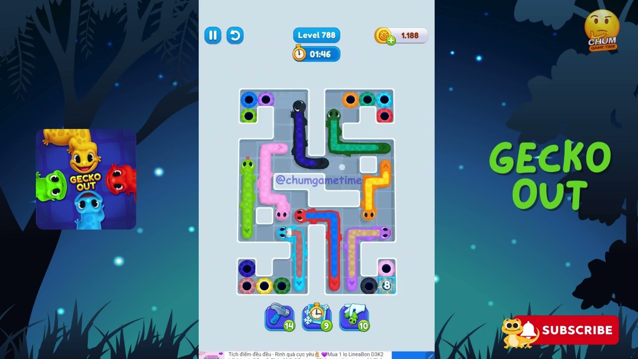 Gecko Out Level 787: Gecko Out Level 787, 788