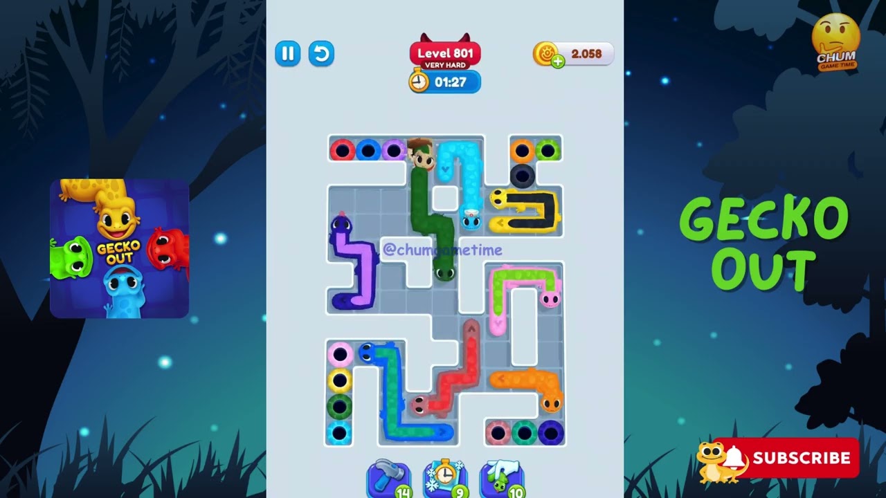 Gecko Out Level 801: Gecko Out Level 801