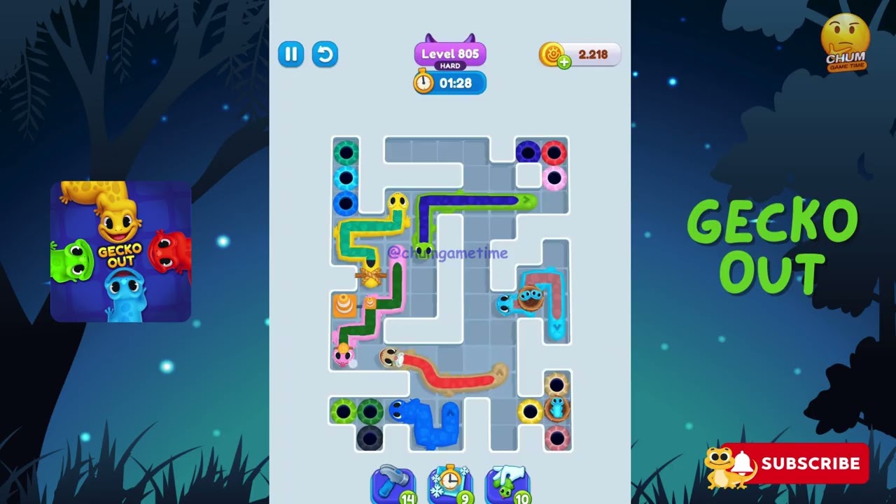 Gecko Out Level 805: Gecko Out Level 805