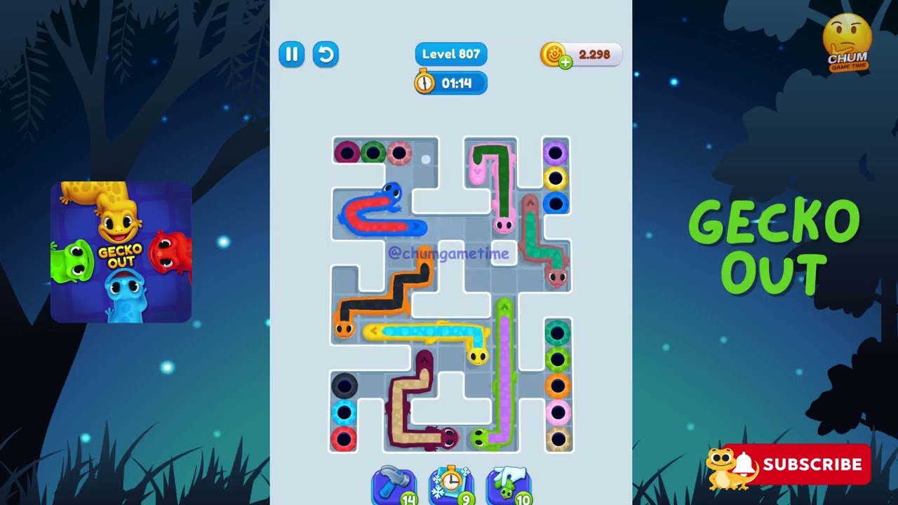 Gecko Out Level 807: Gecko Out Level 807